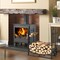 Firewood Rack with 4 Tool Set Kindling Holders for Indoor and Outdoor